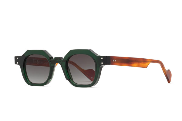 Jean philippe joly directeur 873 green honey tortoise sunglasses
