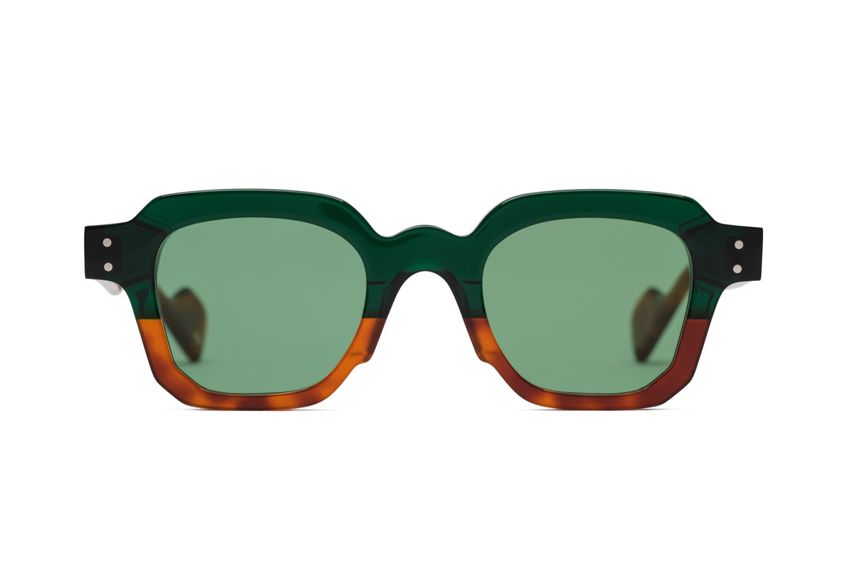 JML‎ Bartleby Sunglasses Honey Tortoise Green Lens Women\'s Designer Eyewear Yosemite Sunglass - Green Tortoise (Brown Lens) main image 4
