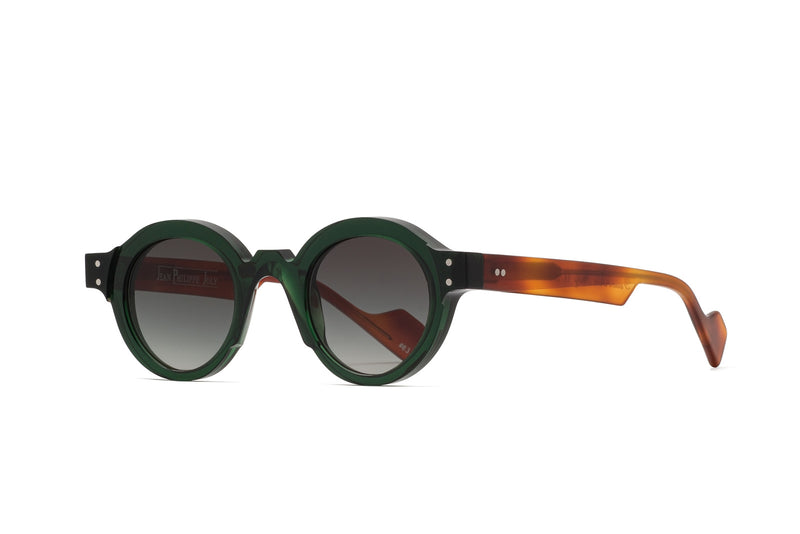 Jean philippe joly producteur 873 green honey tortoise sunglasses