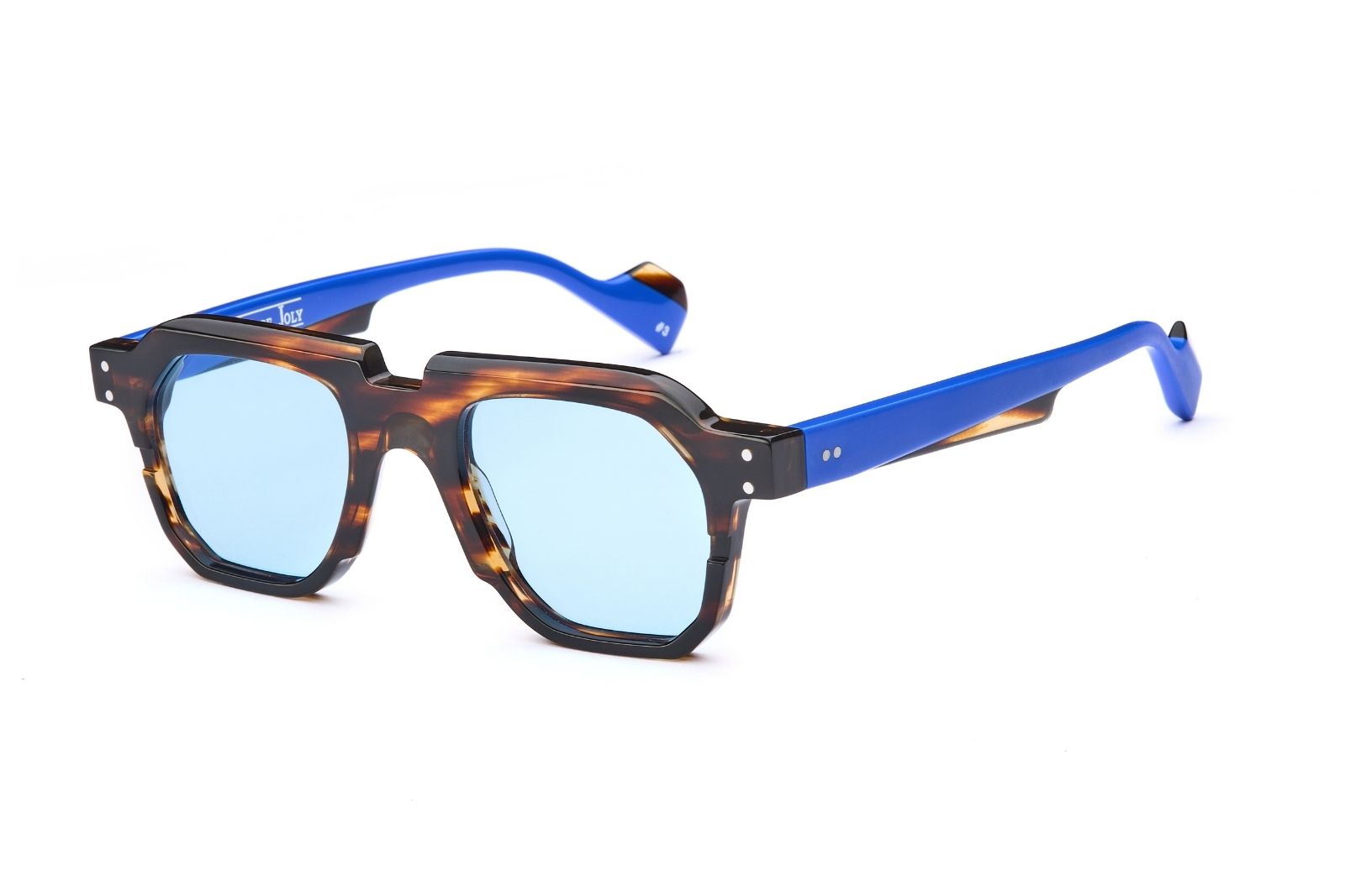 Jean Philippe Joly We Will Dance Again - 339 | Havana Yellow - Blue Cobalt Sunglasses