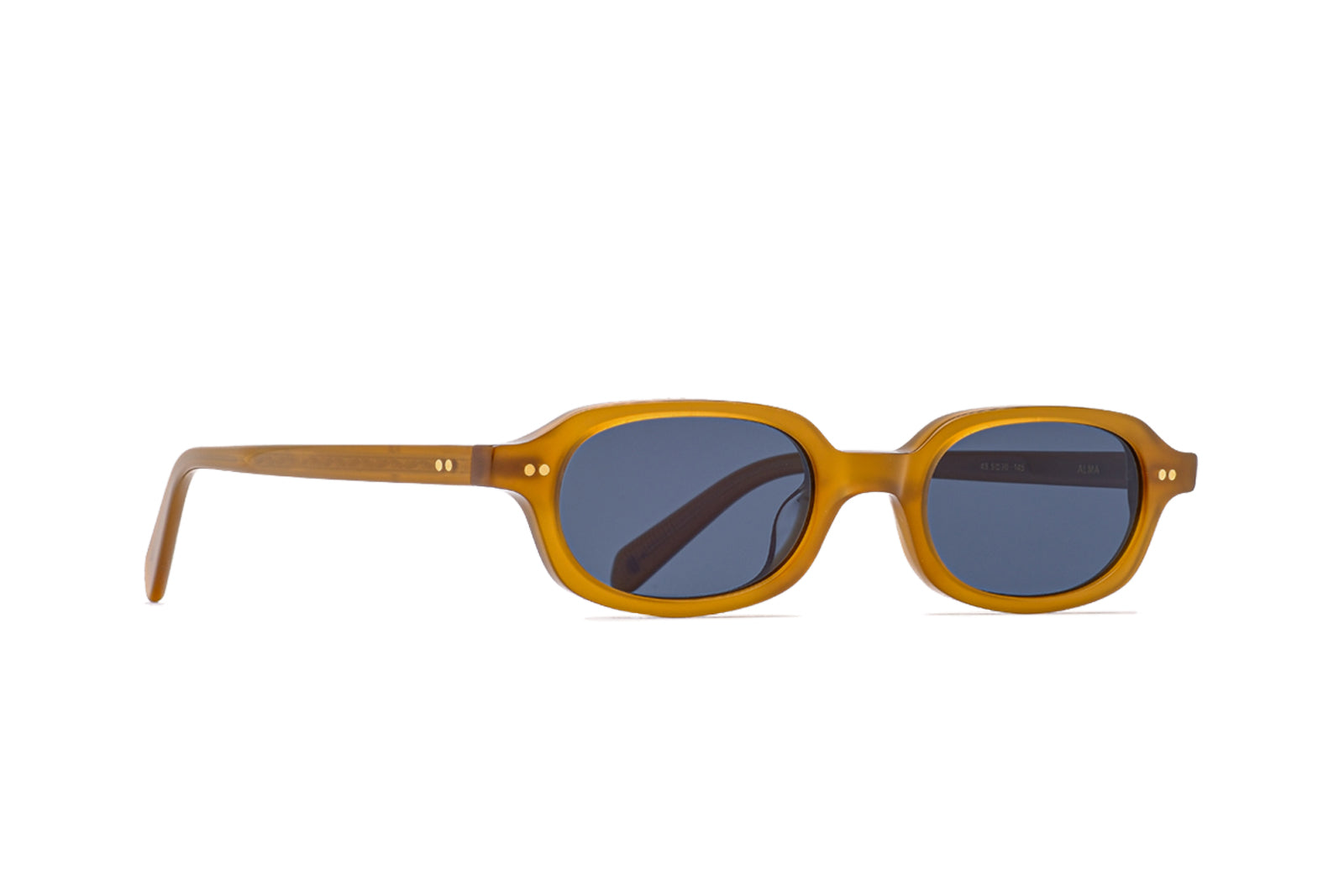 Johann Wolff Alma Amber Blue Sunglasses