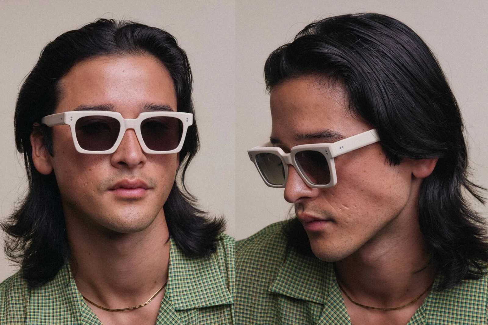 Johann Wolff | Anna in Matte Ivory Sunglasses - twelvesixtynine