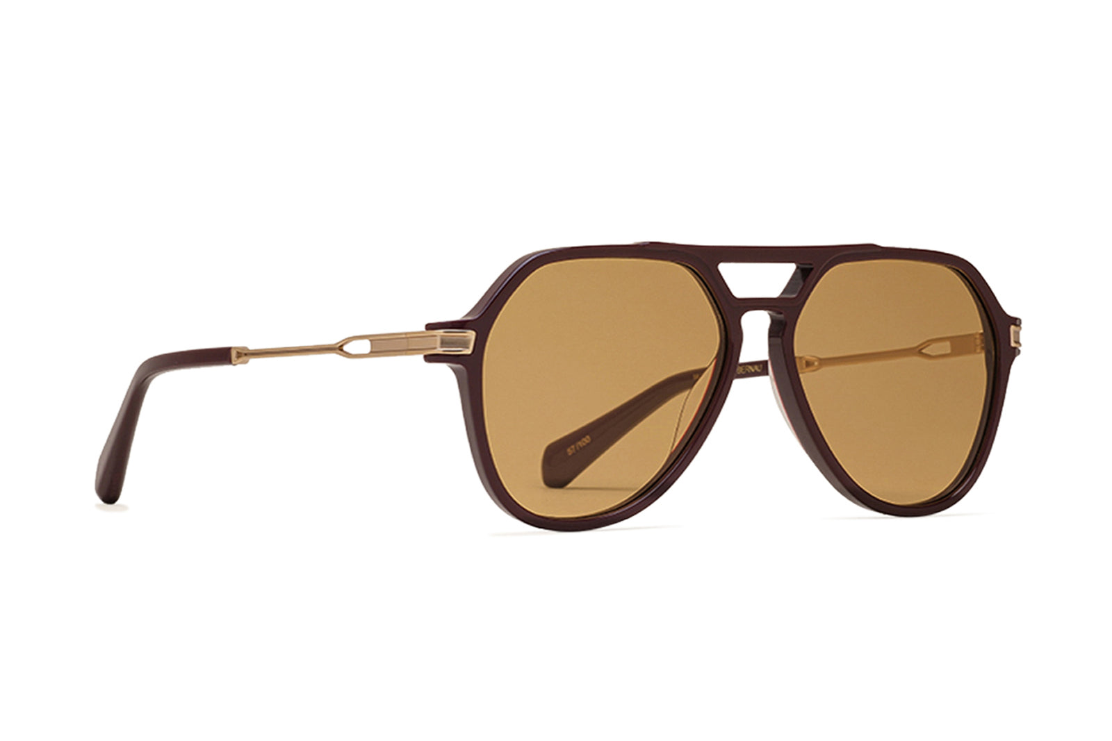 Bernau Sunglasses - Burgundy Yellow