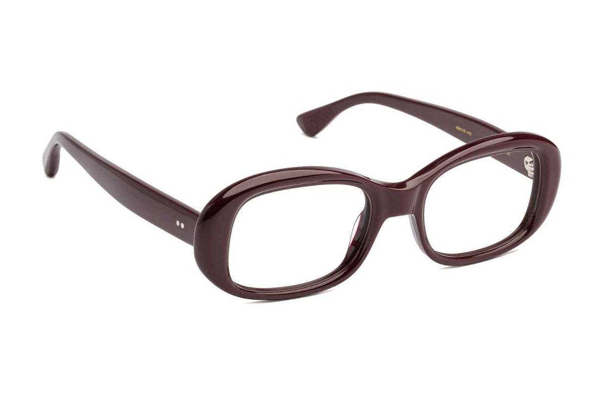 Johann Wolff Bertha Eyeglasses - Burgundy