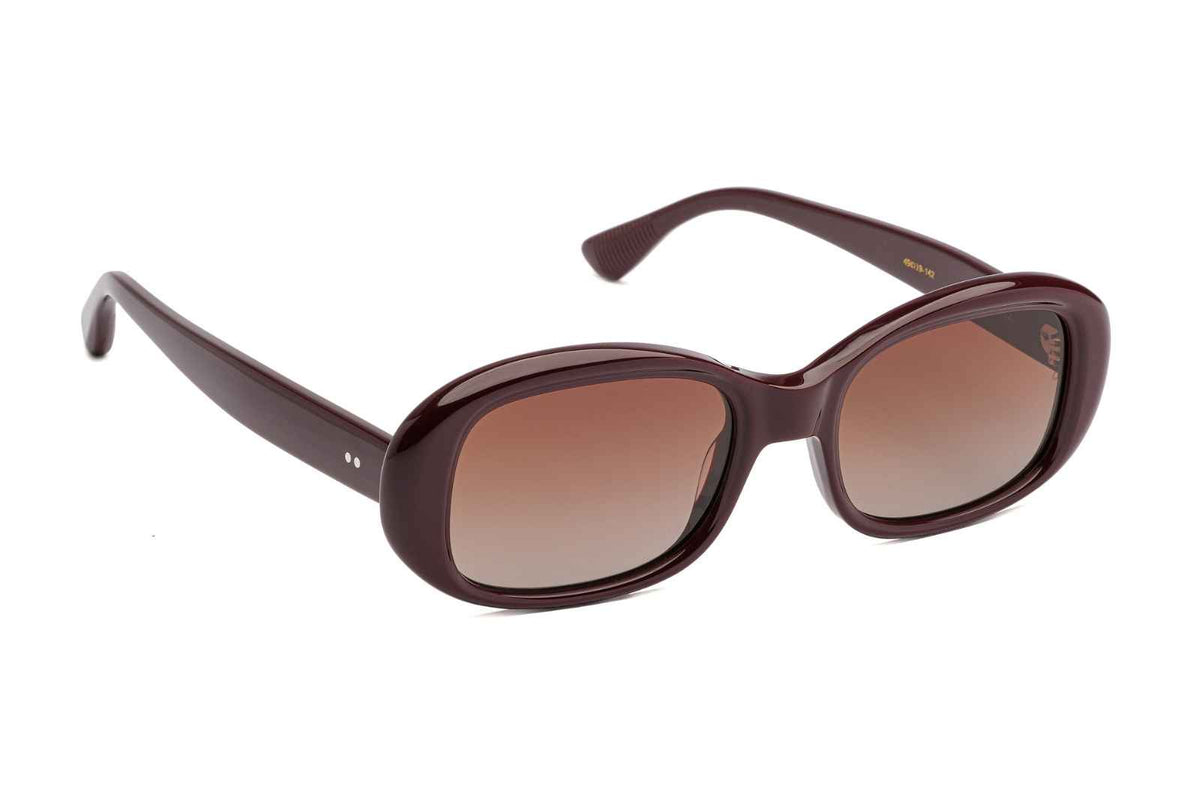 Johann Wolff Bertha - Burgundy Sunglasses