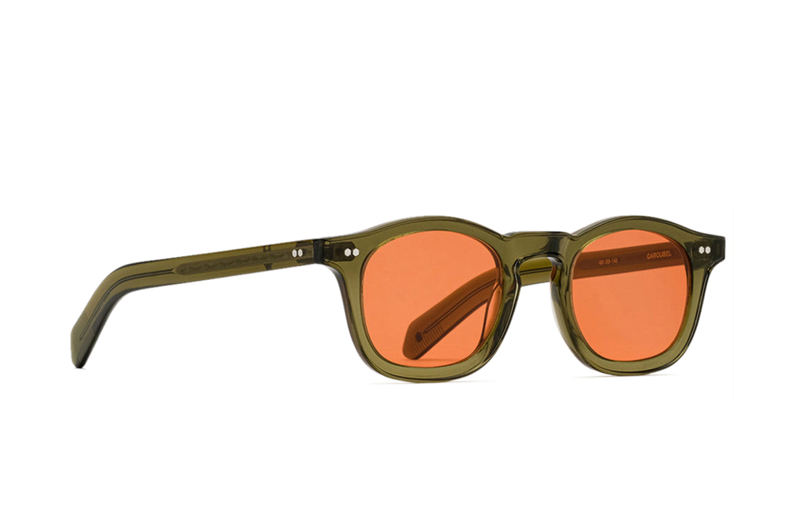 johann wolff carousel army electric orange sunglasses2