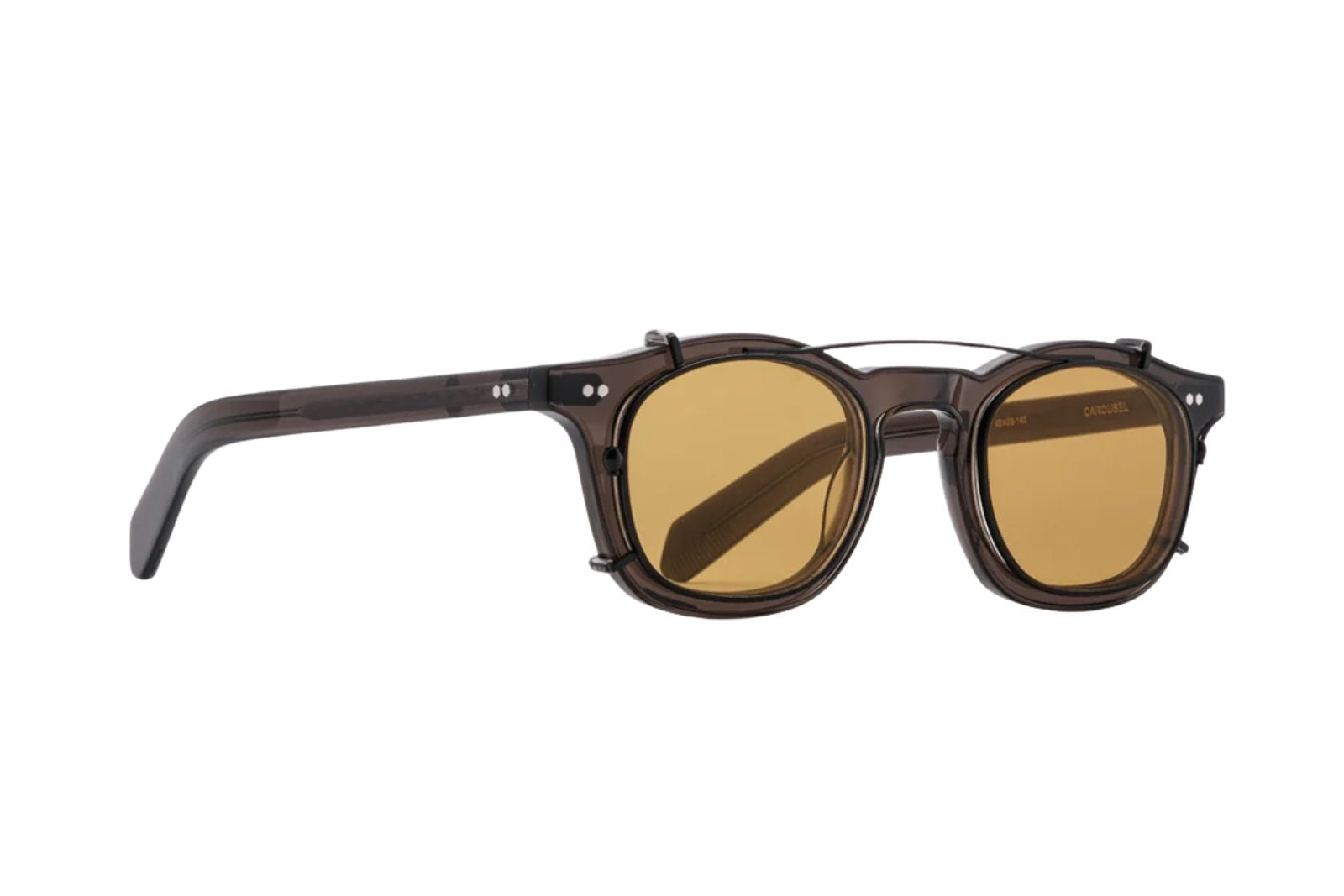 Johann Wolff Carousel Clip - Matte Black Burnt Yellow