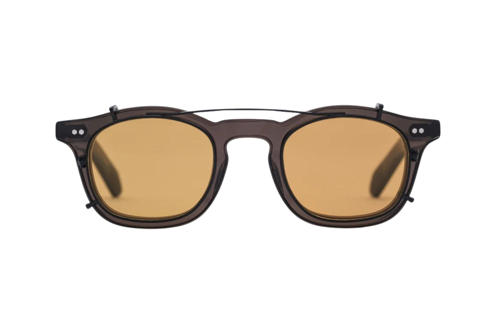 Johann Wolff Carousel Clip - Matte Black Burnt Yellow