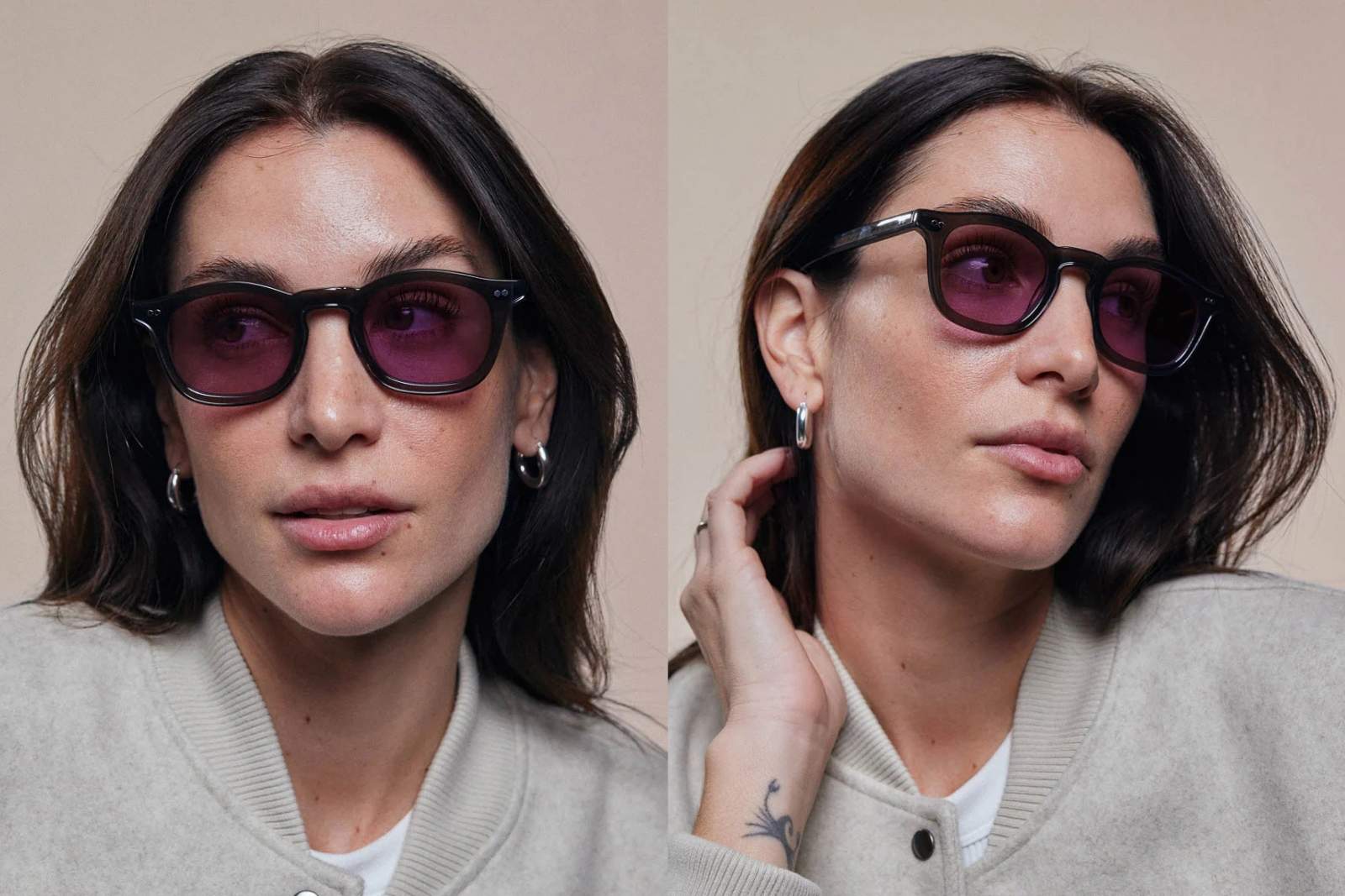 Johann Wolff | Carousel in Smoke Lavender Sunglasses - twelvesixtynine