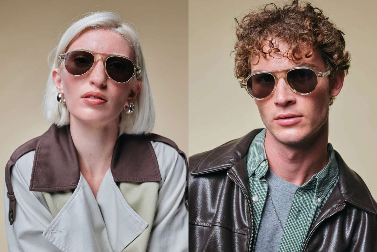 Johann Wolff Schnell - Champagne Sunglasses