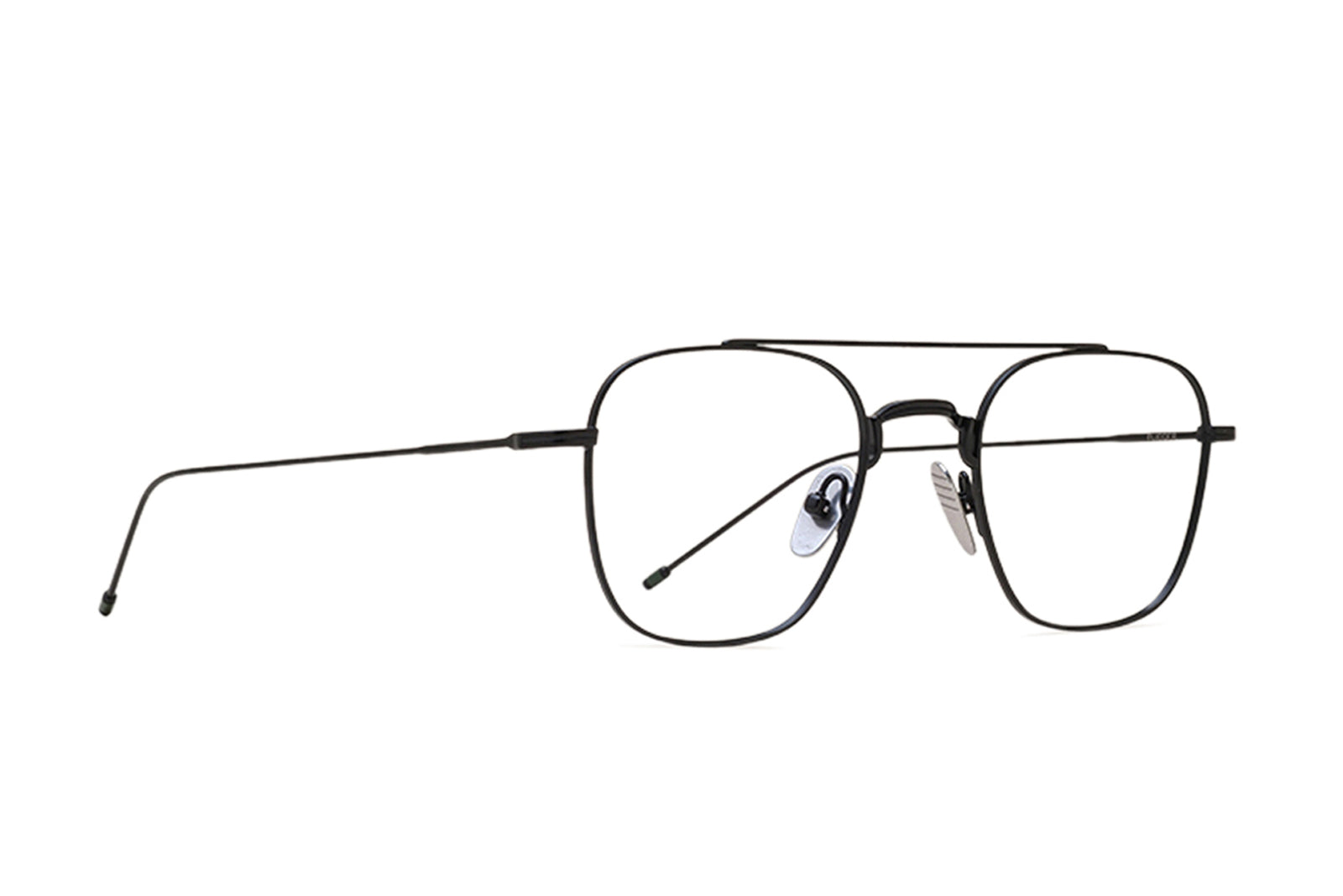 Johann Wolff Flieger Matte Black Eyeglasses2