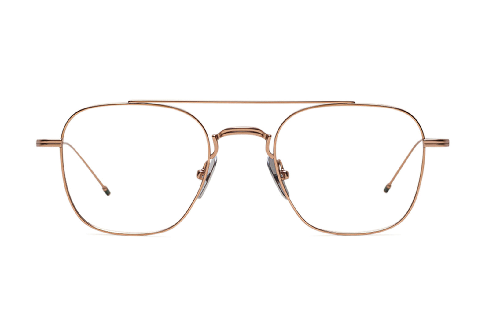 Johann Wolff Flieger Matte Rose Gold Eyeglasses1