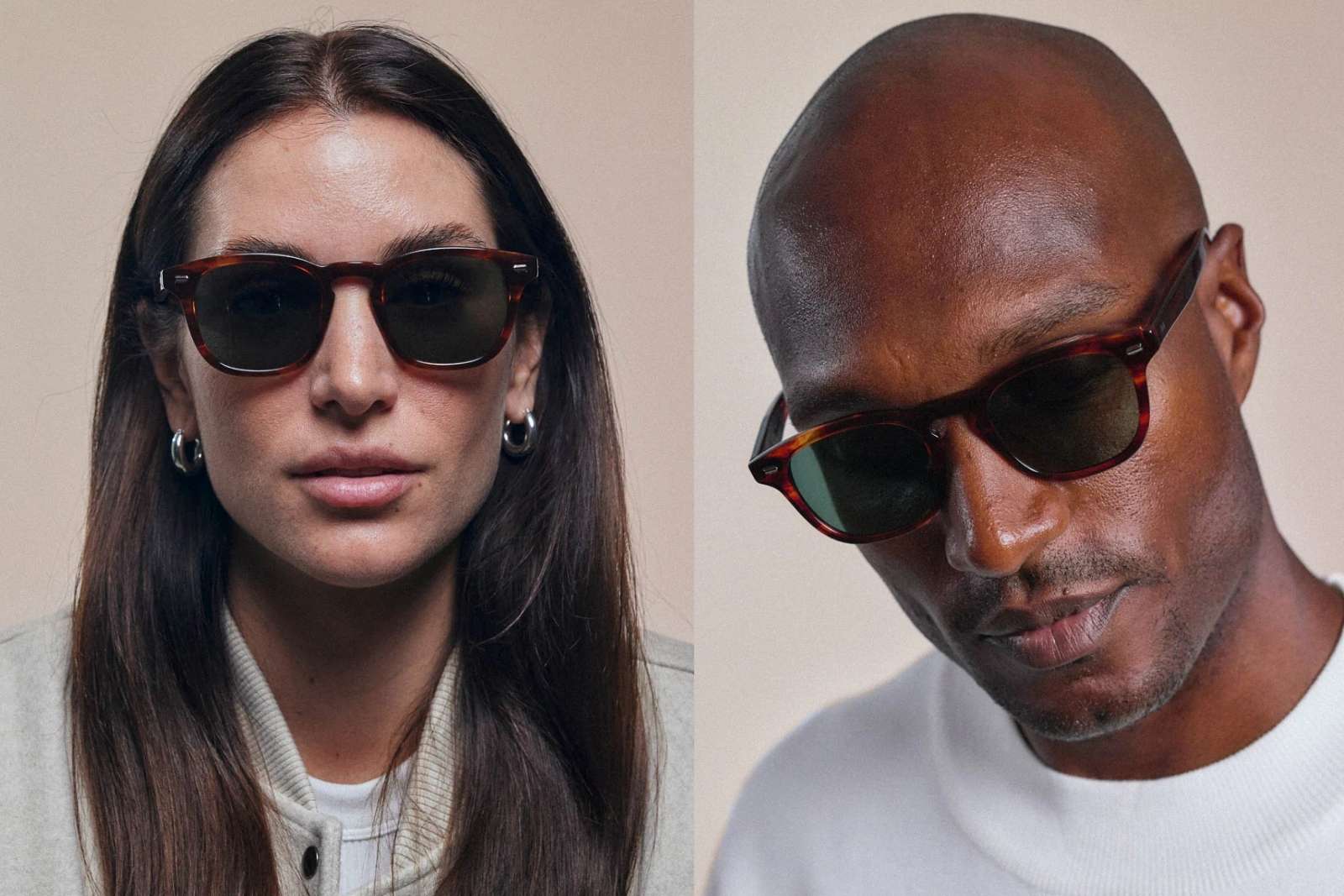 Johann Wolff JSB - Havana Sunglasses on Model