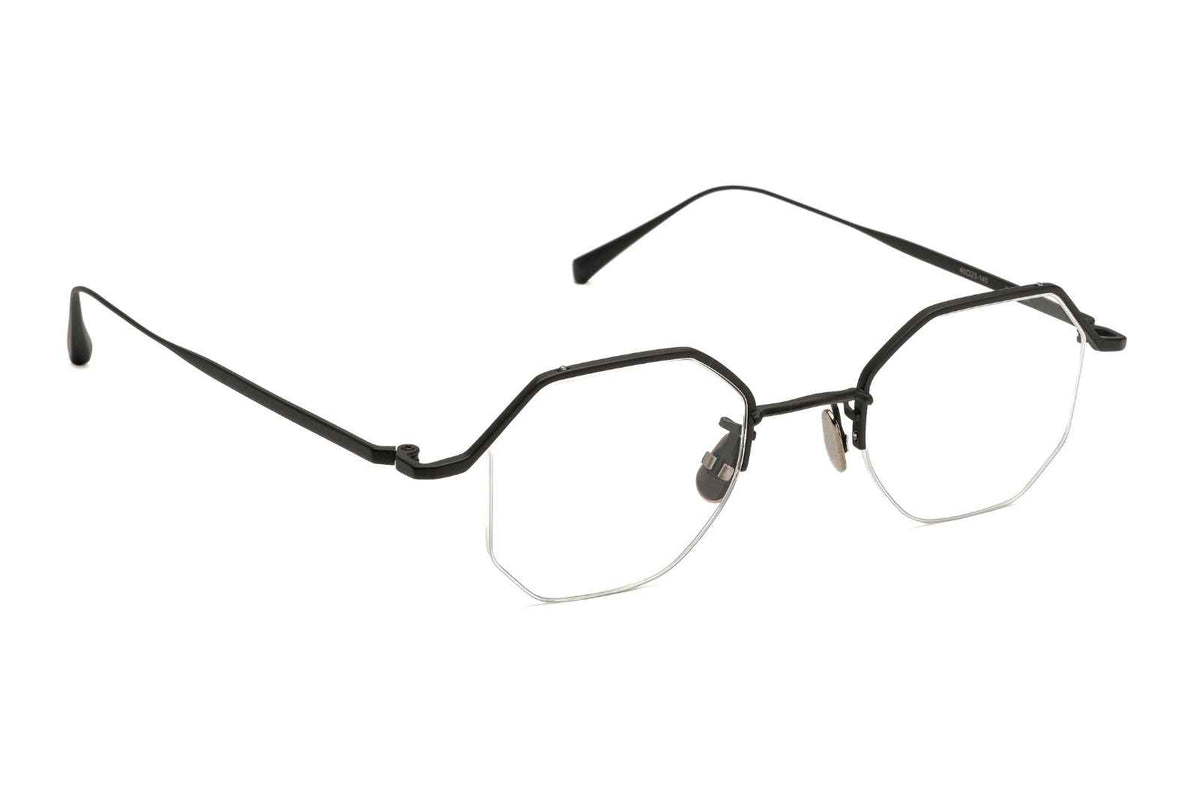 Johann Wolff Kaliber Eyeglasses - Matte Black