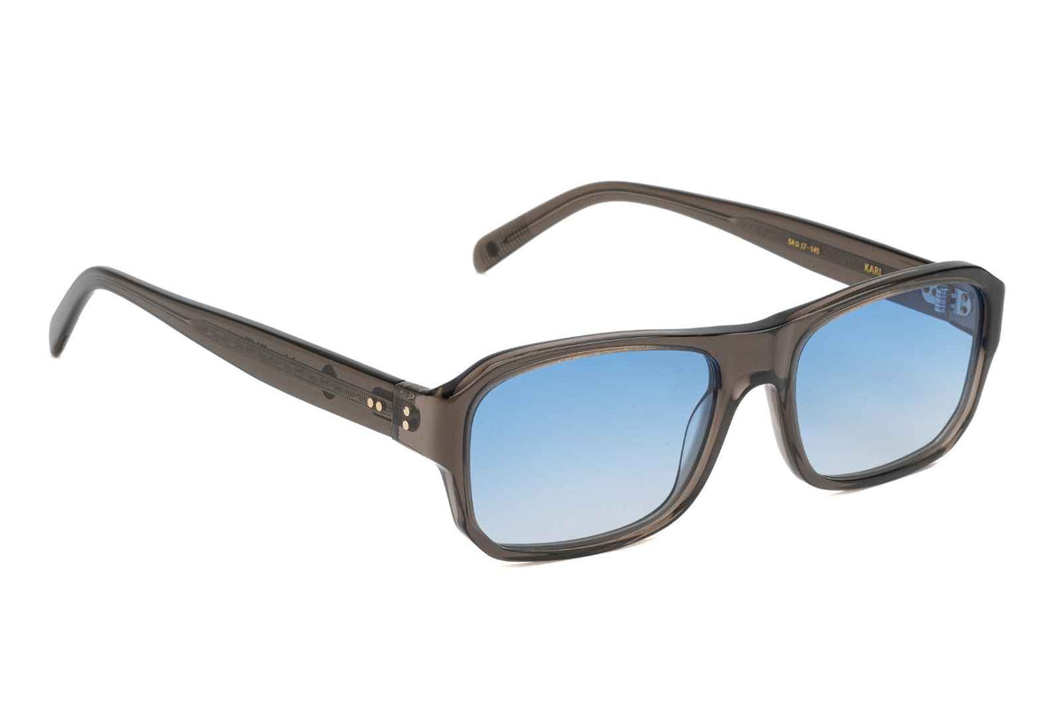 Johann Wolff Karl Light - Smoke Sky Sunglasses