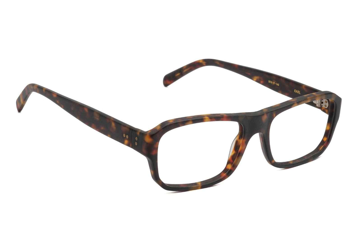 Johann Wolff Karl Eyeglasses - Matte Havana