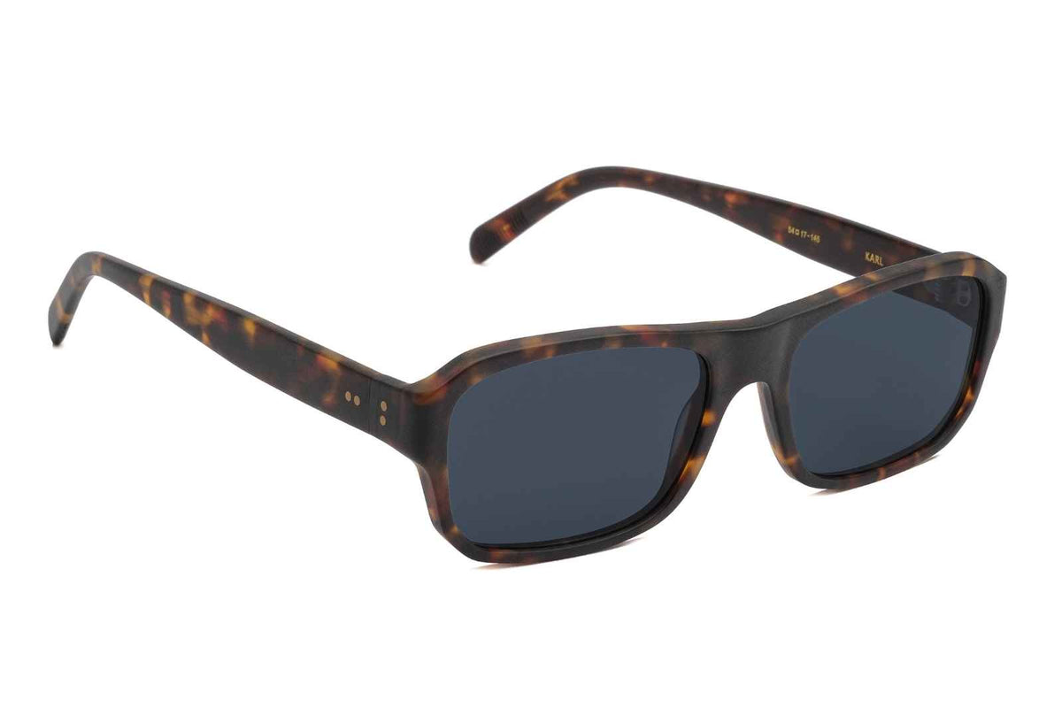 Johann Wolff Karl - Matte Havana Sunglasses