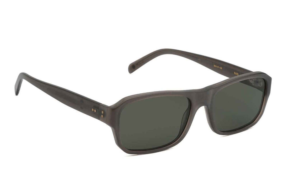 Johann Wolff Karl - Matte Smoke Sunglasses