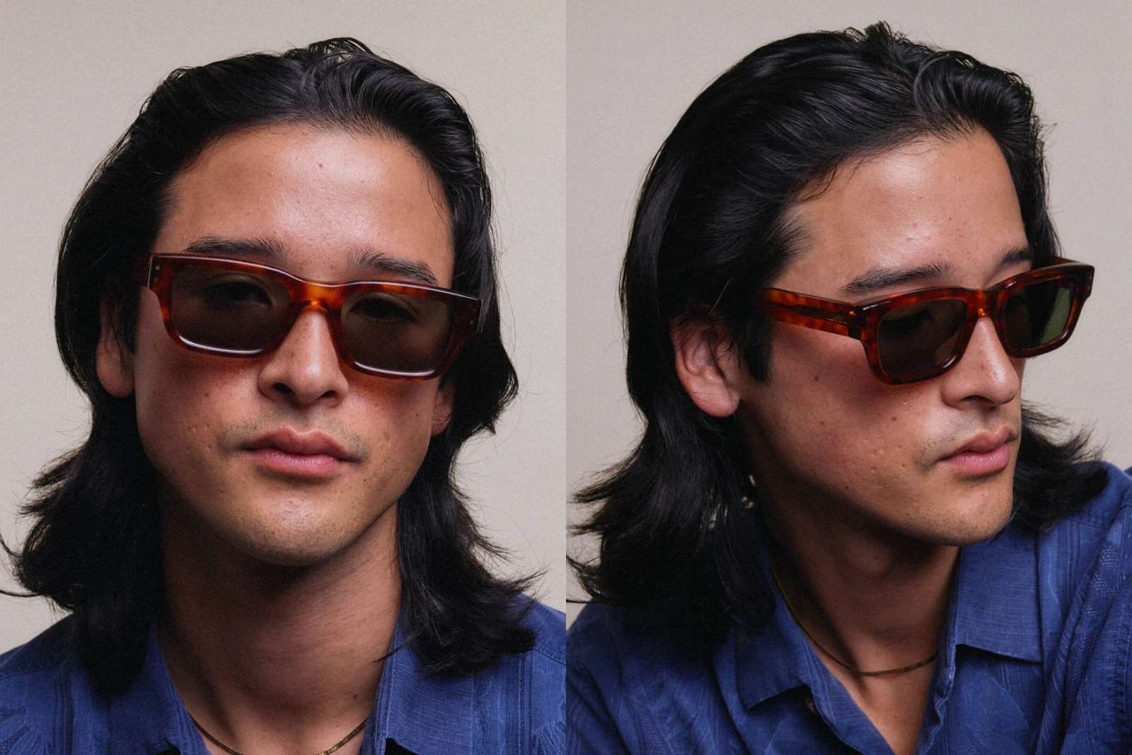 Johann Wolff Konrad - Vintage Havana Sunglasses