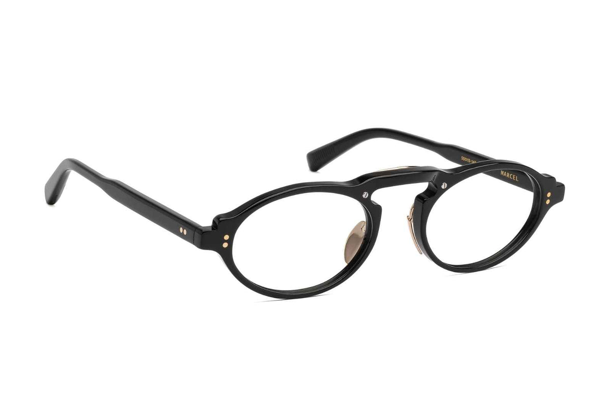 Johann Wolff Marcel Eyeglasses - Black