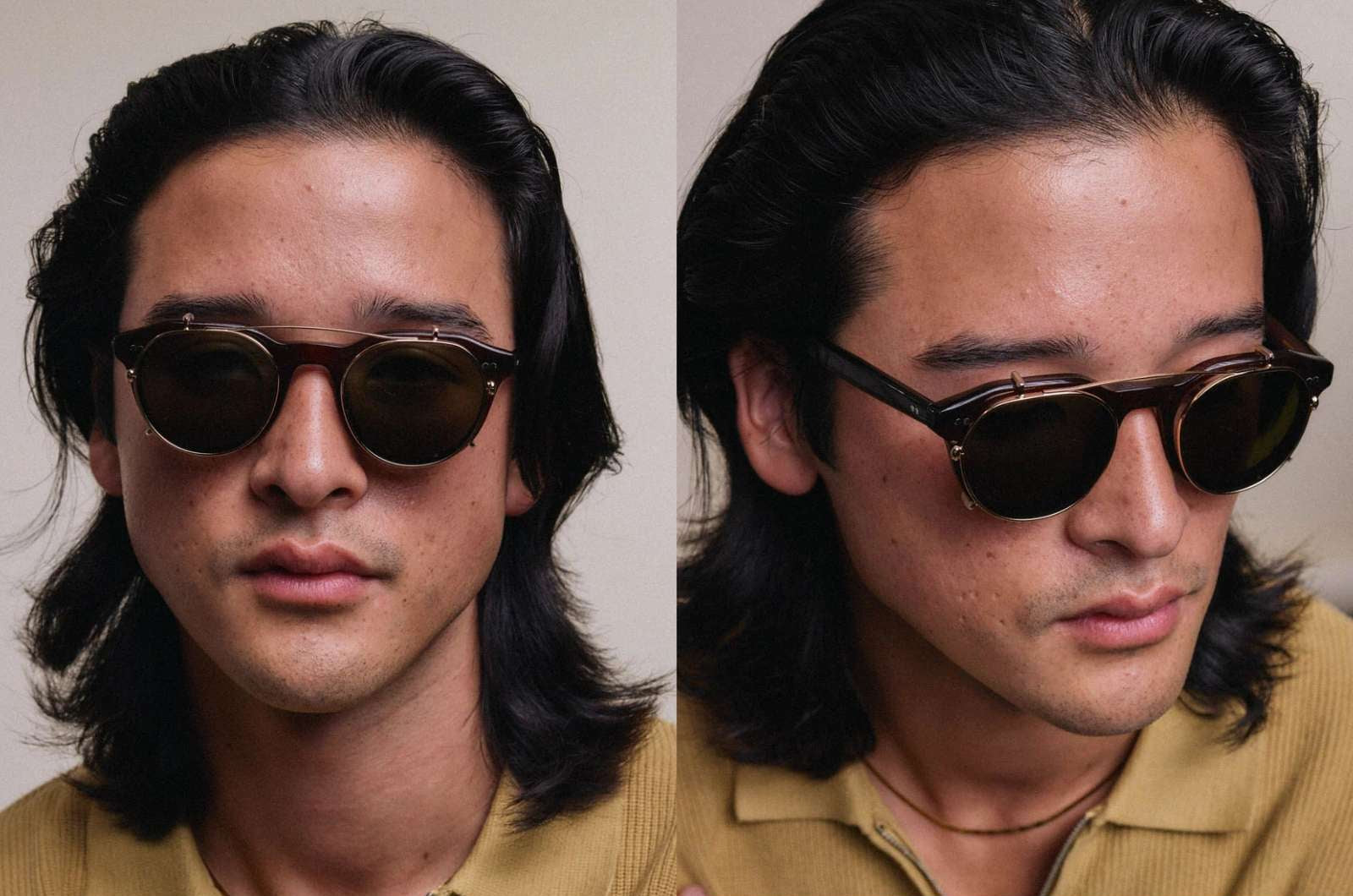 Johann Wolff Morrison Clip - Gold Green