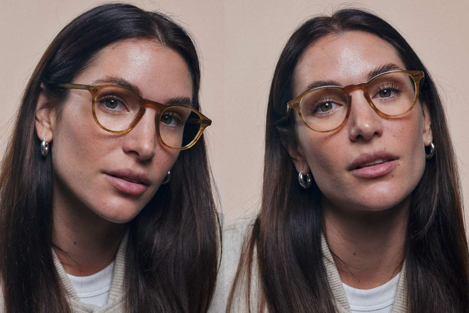 ファンデーション GUSTAV Johann Wolff | Otto in Suntan Eyeglasses - twelvesixtynine