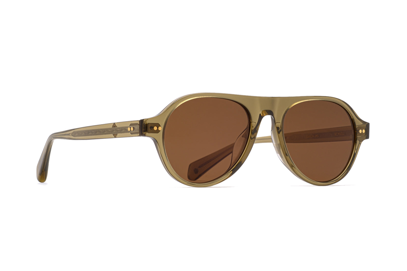 Johann Wolff Schnell Olive Sunglasses