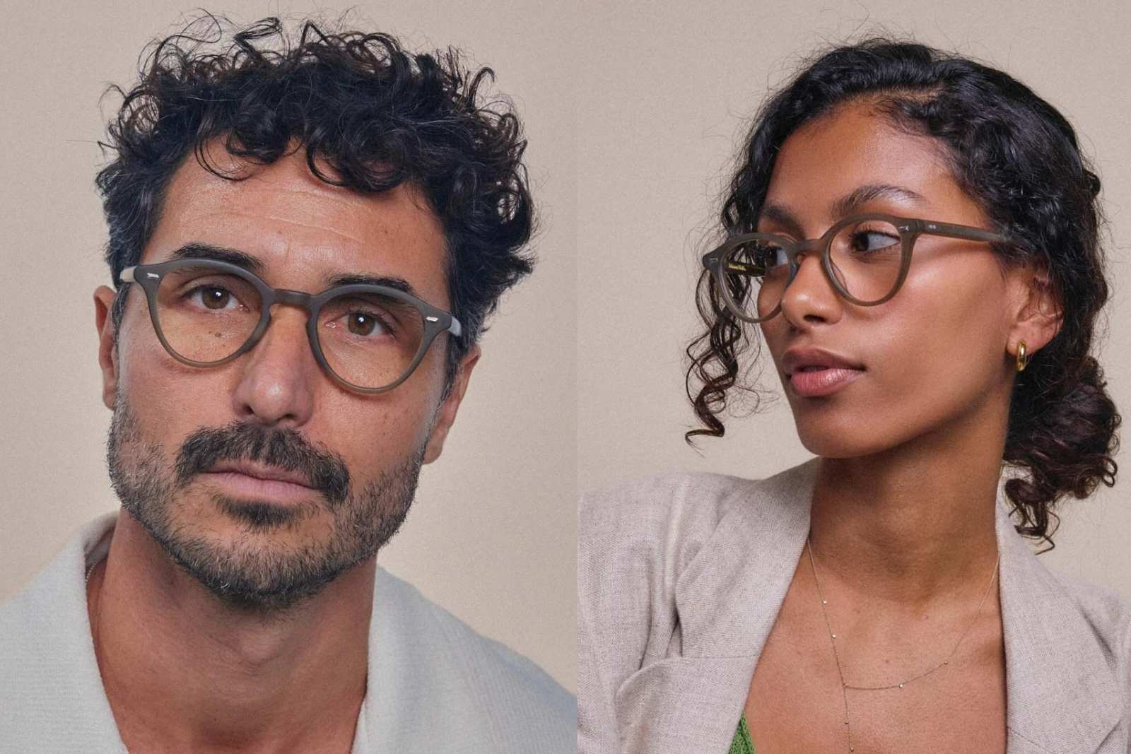Johann Wolff Zhan Eyeglasses - Matte Olive