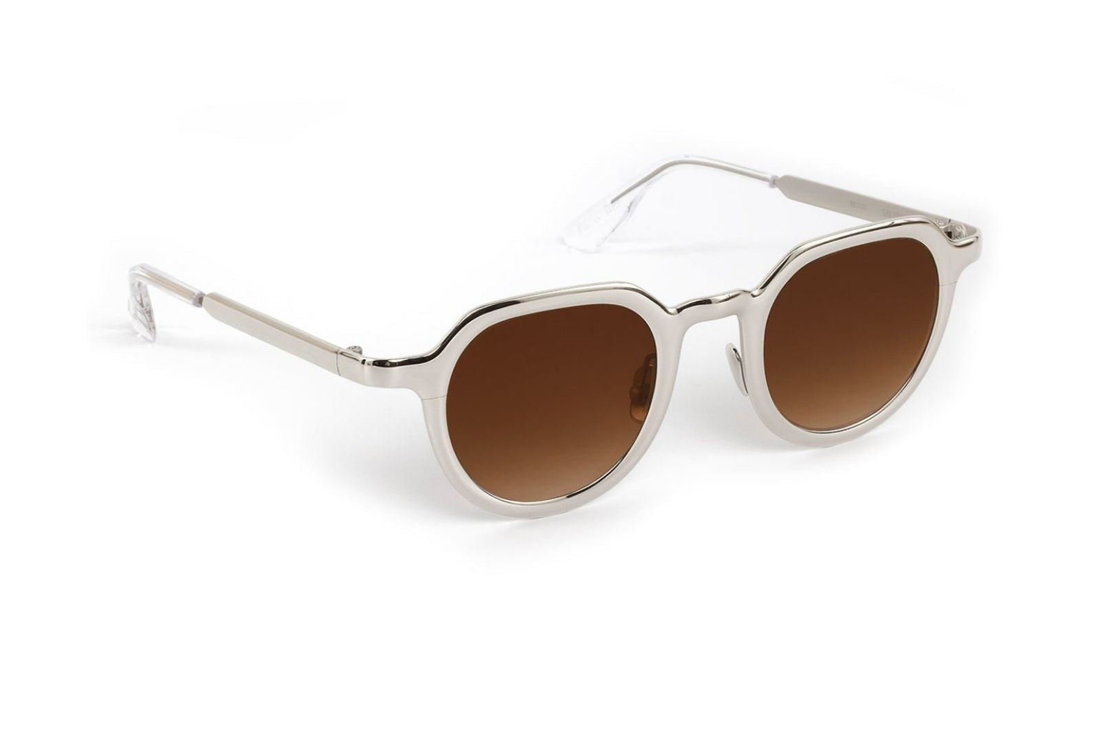 Krewe Galvan - Silver Chroma + Crystal Sunglasses