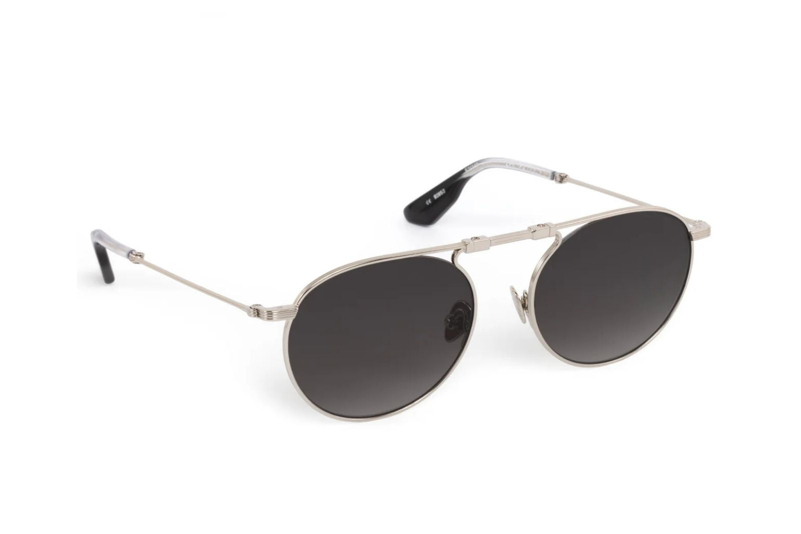 Krewe Rampart Fold - Silver + Nightfall Sunglasses