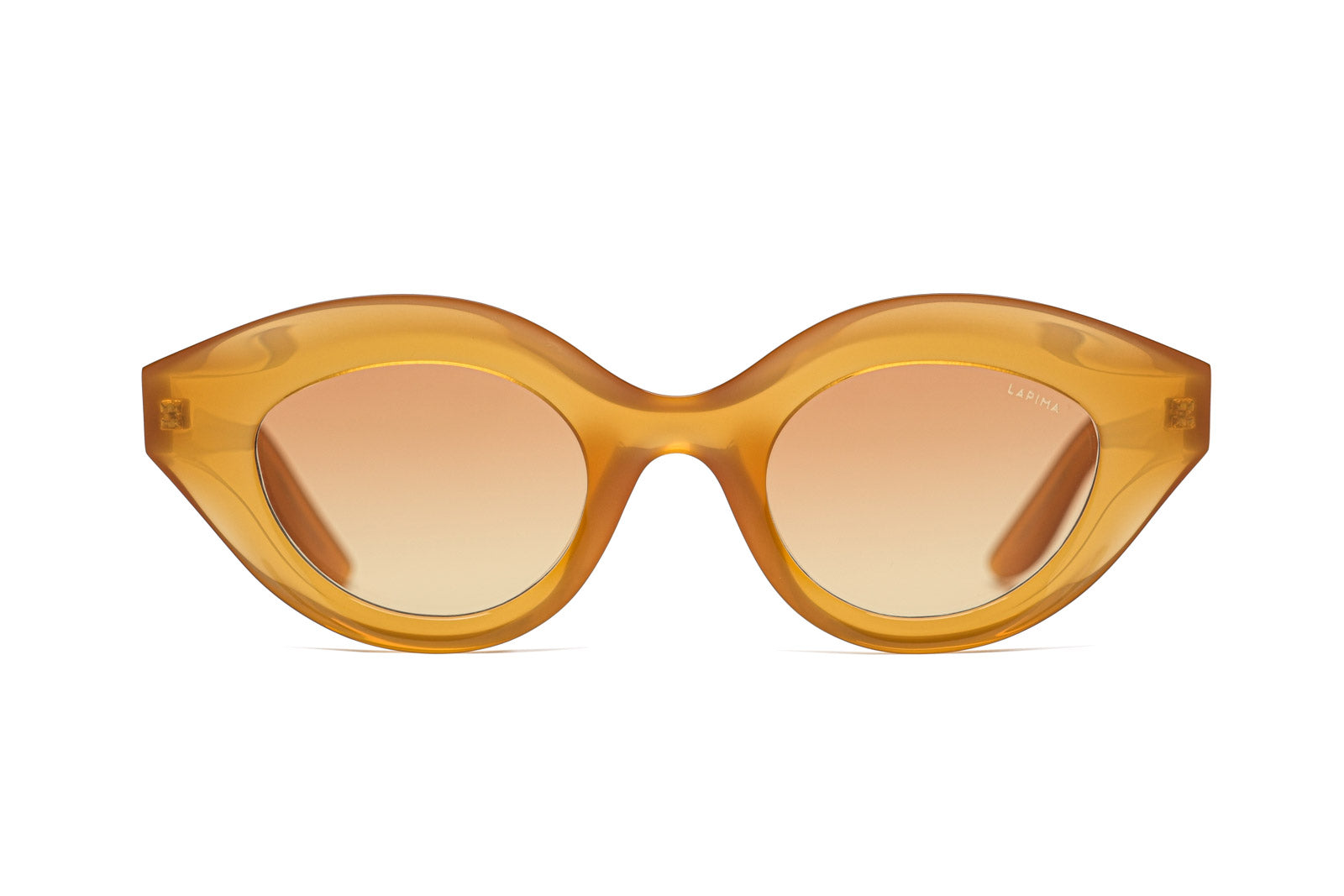 lapima nina petit golden amber sunglasses