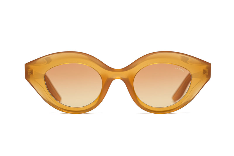 lapima nina petit golden amber sunglasses