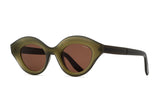 lapima nina petit olive sunglasses