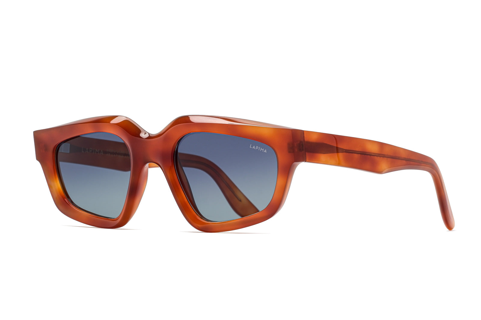 Lapima sebastian caramel blue sky sunglasses