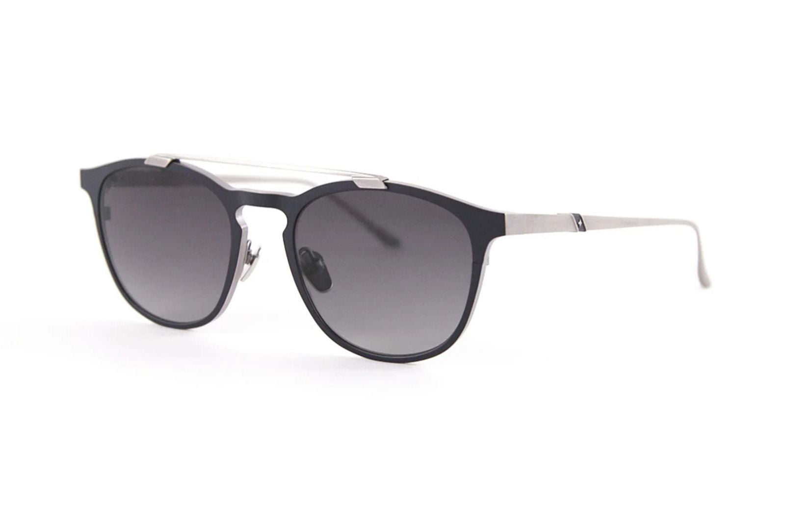 Leisure Society Eze 53 - Navy Antique Silver Sunglasses