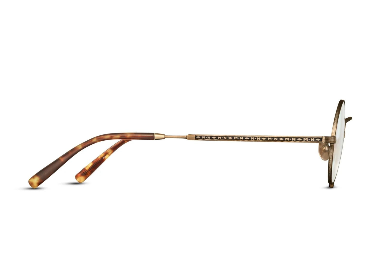 Matsuda 10103H Antique Gold Eyeglasses