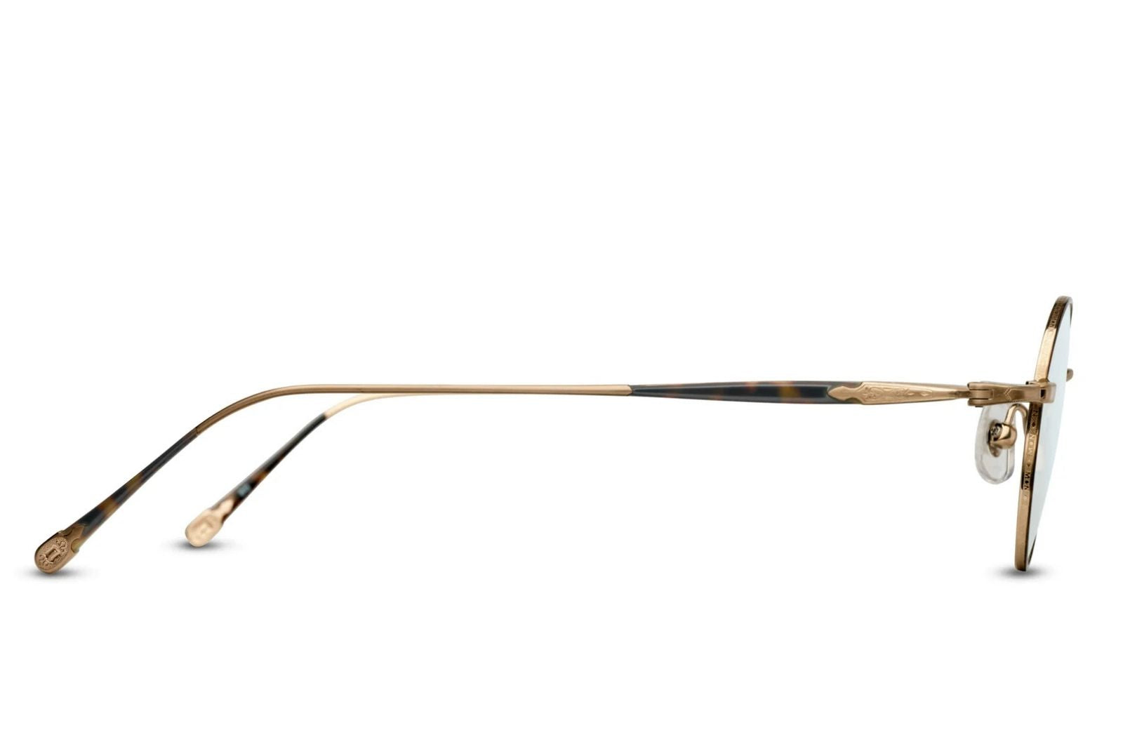 Matsuda 10189H Eyeglasses in Brushed Gold