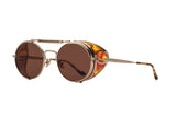 Matsuda 2809H brushed gold sunglasses