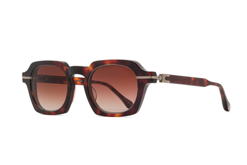 Matsuda M2055 dark tortoise sunglasses