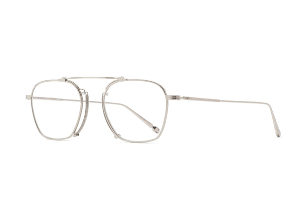 Matsuda M3129 palladium white eyeglasses