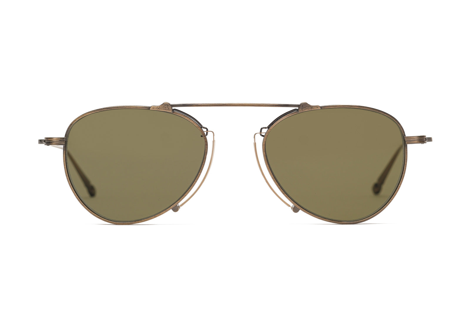 Gold matsuda hot sale m3040 sunglasses