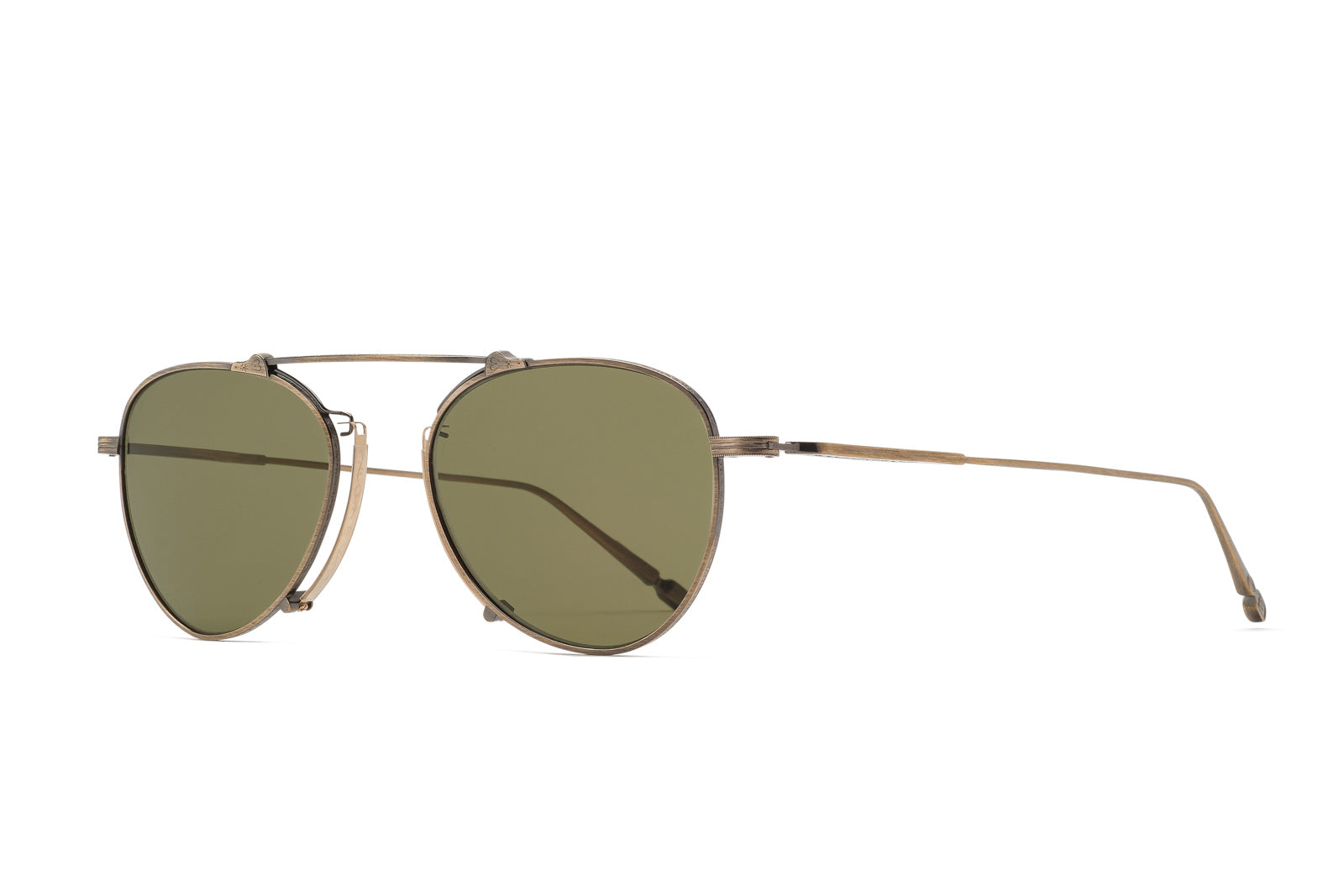 Matsuda M3130 antique gold sunglasses