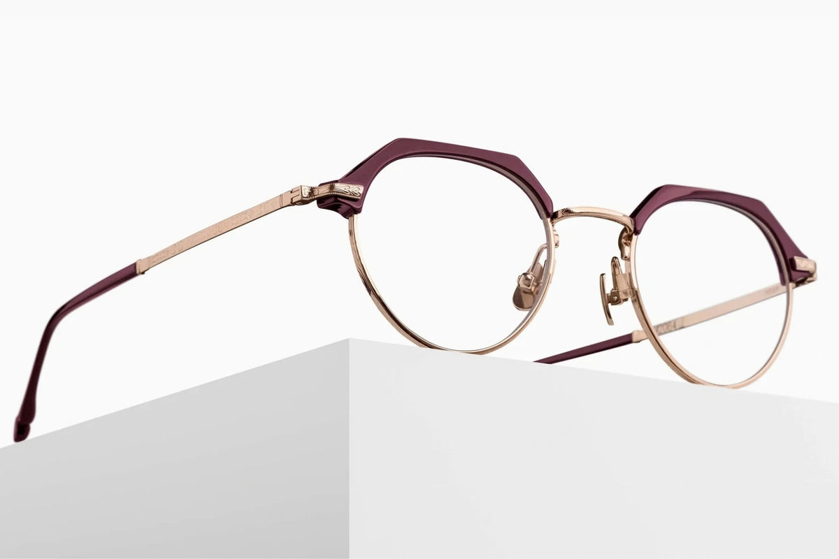 Matsuda M2064 Eyeglasses - Bordeaux | Rose Gold