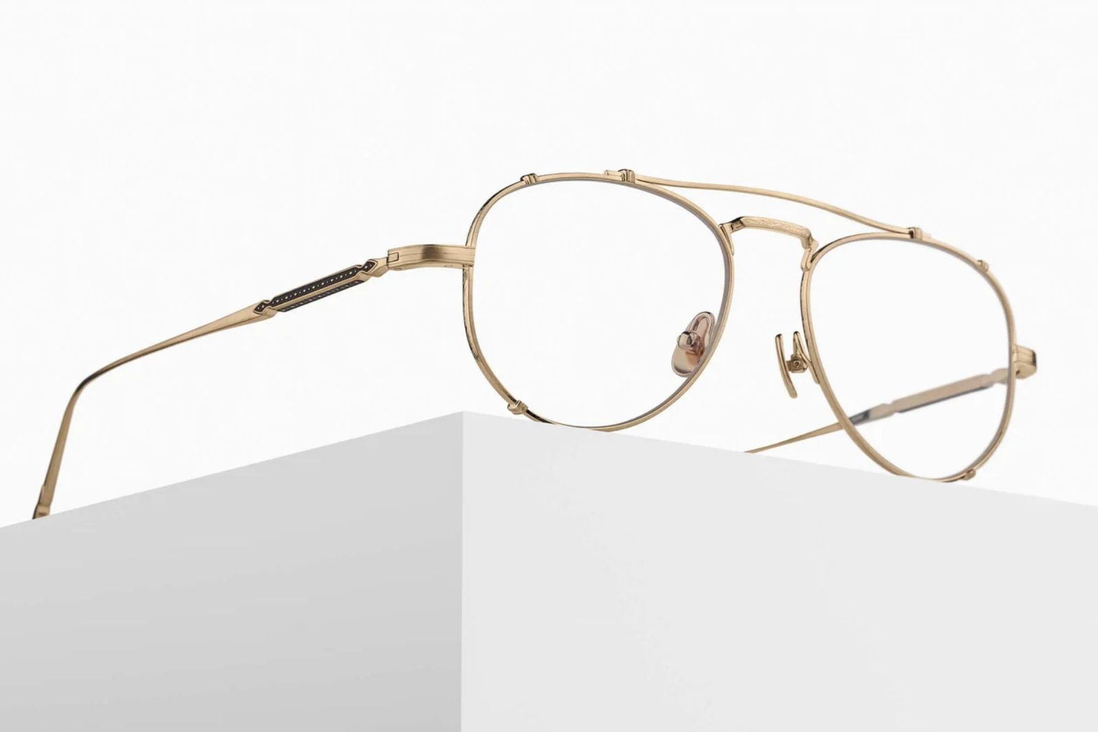 M3142 Eyeglasses in Brushed Gold