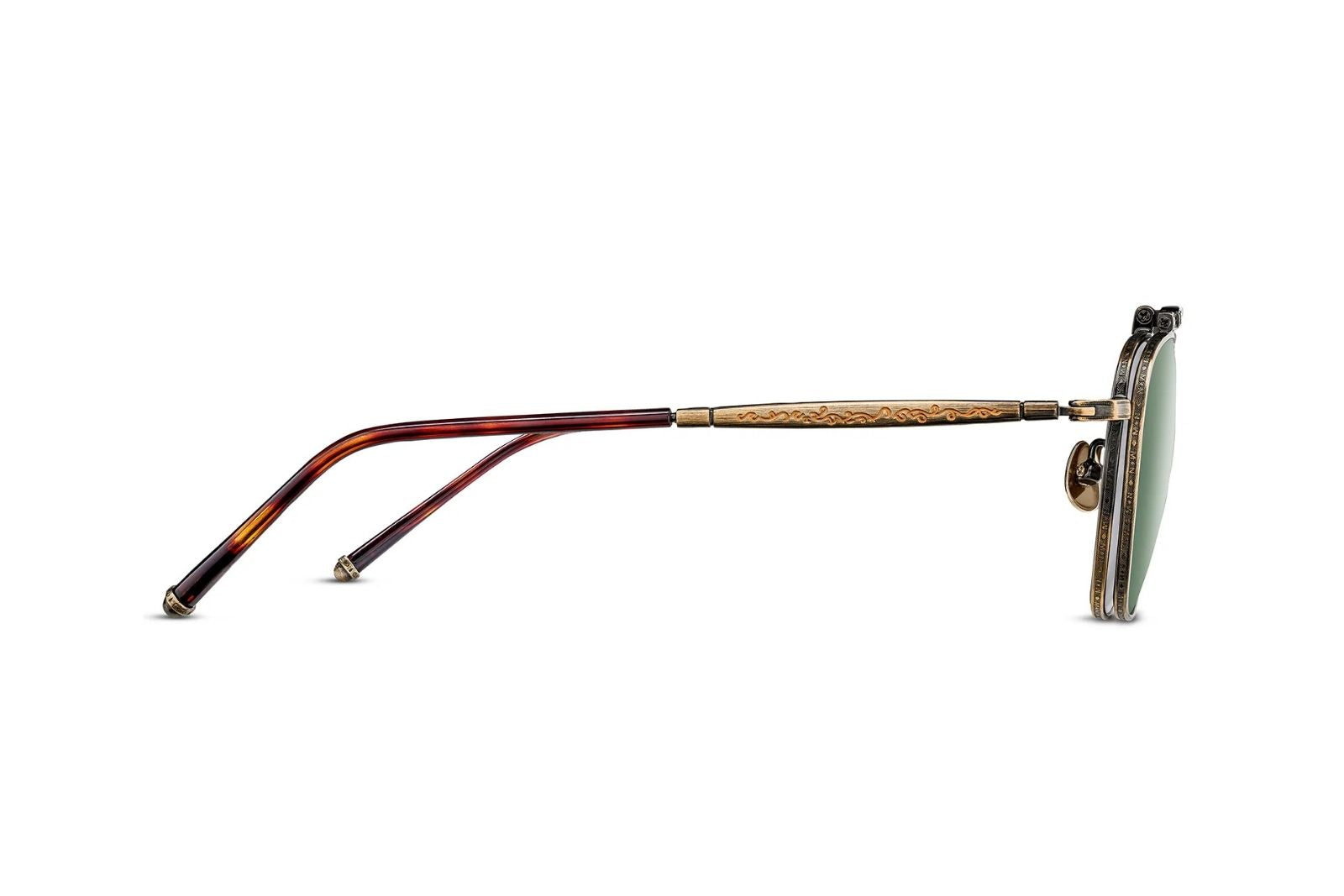 Matsuda M3148 - Antique Gold Sunglasses