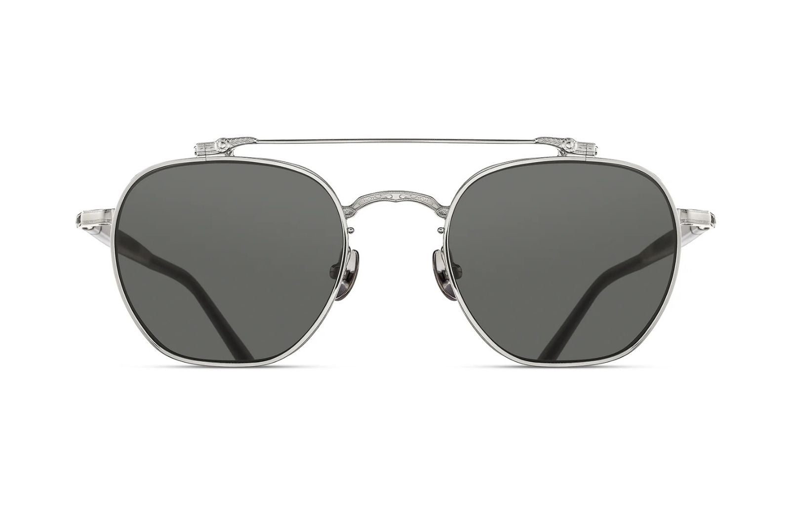 Matsuda M3148 - Palladium White Sunglasses