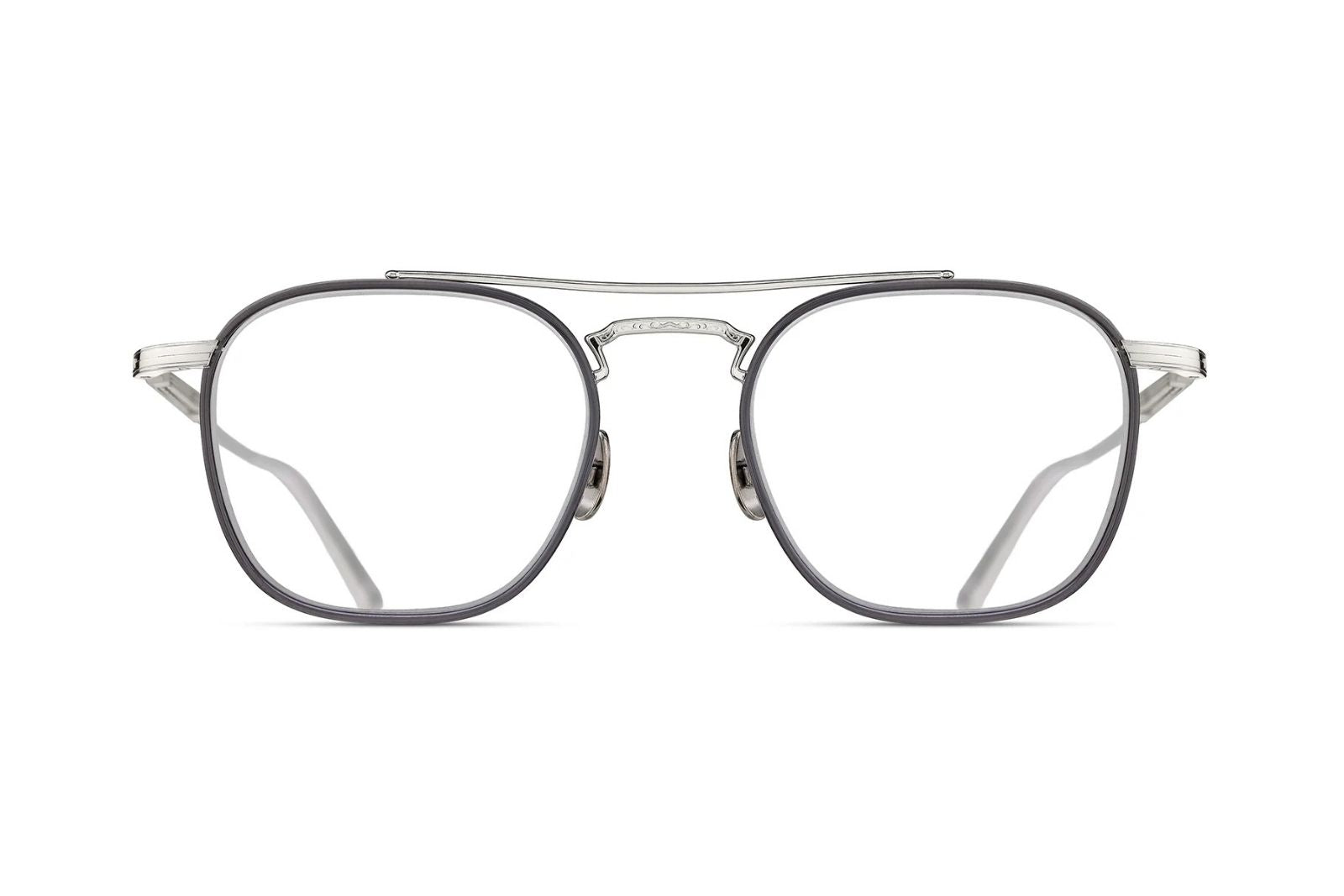 Matsuda M3149 Eyeglasses - Palladium White - Grey