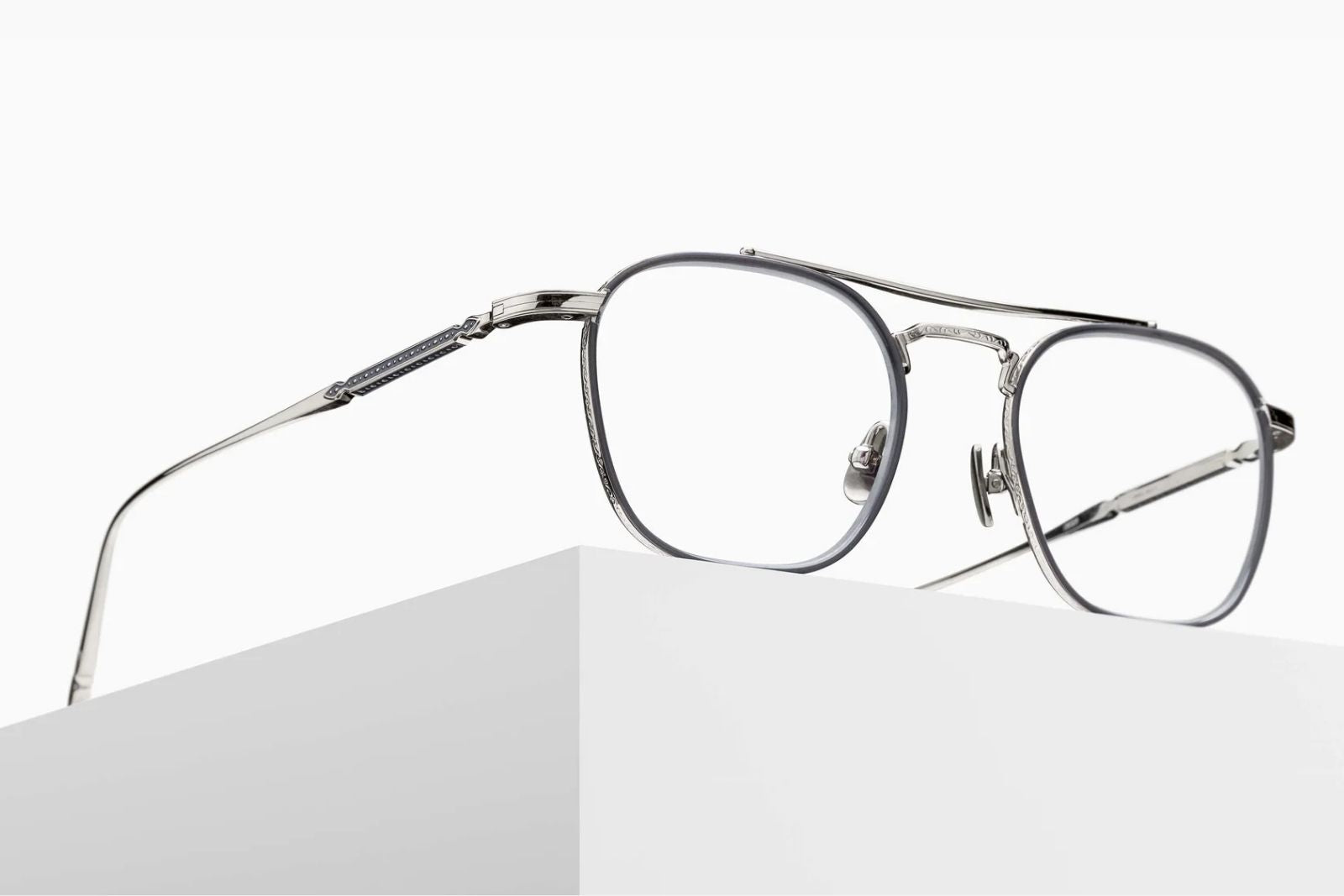 Matsuda M3157 Eyeglasses - Palladium White