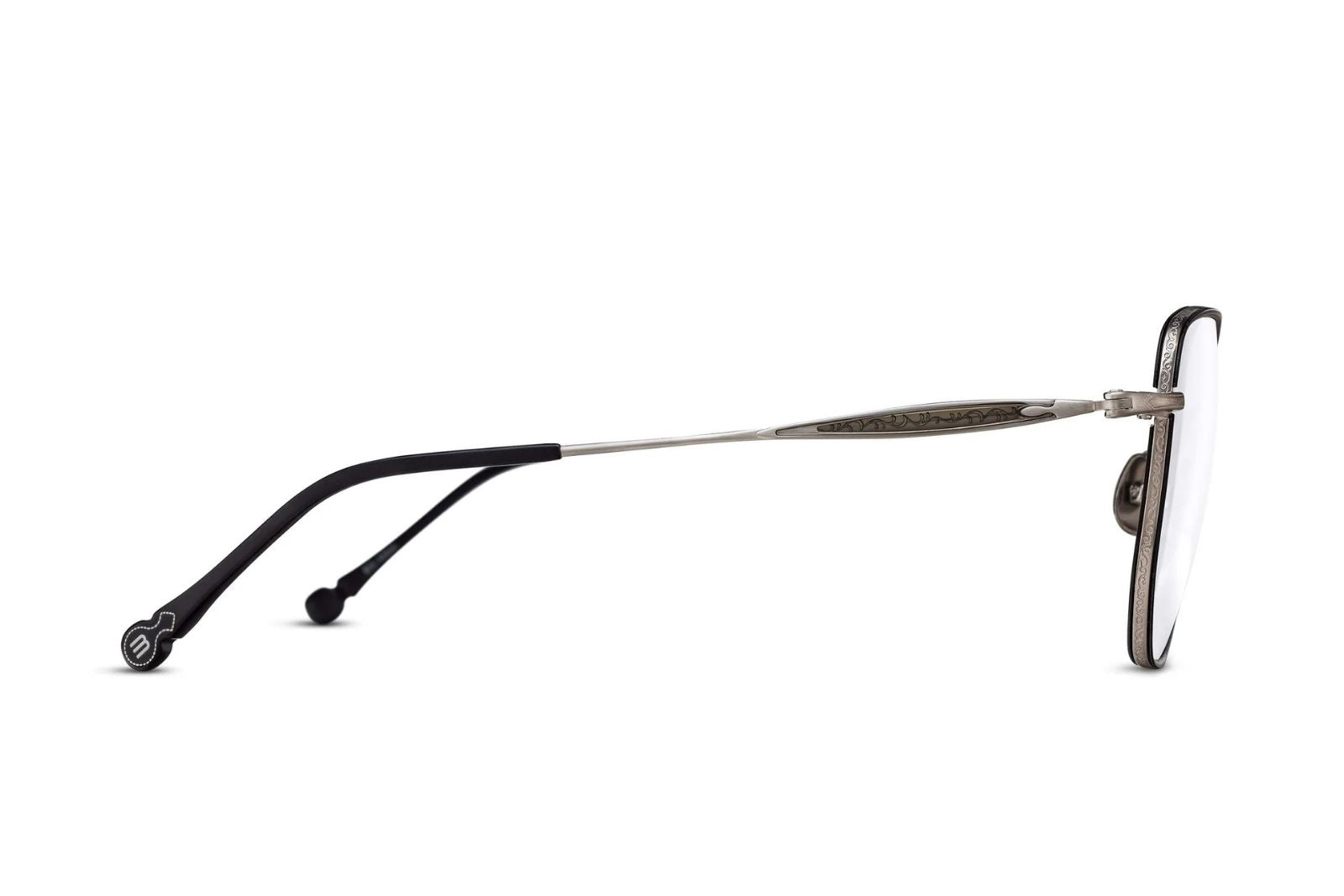 Matsuda M3158 Eyeglasses - Brushed Silver