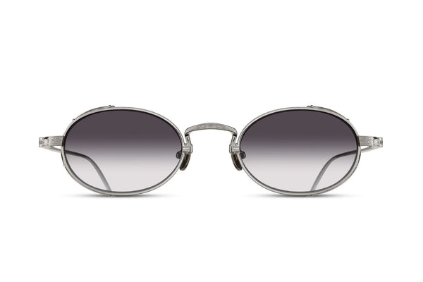 Shop Matsuda | M3169 Sunglasses in Palladium White Grey